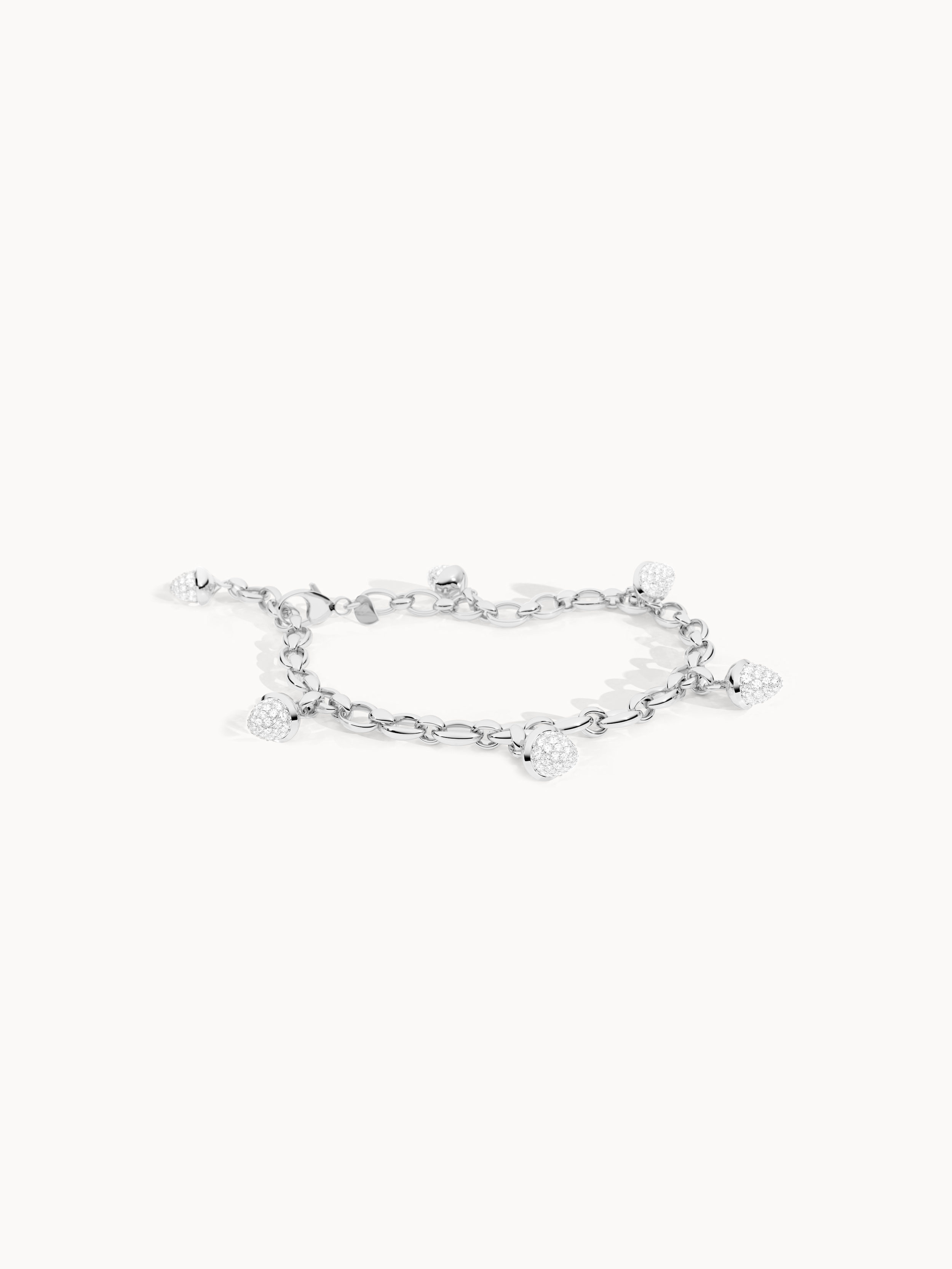 TAMARA COMOLLI  MIKADO CHARM ARMBAND MIT DIAMANT PAVE